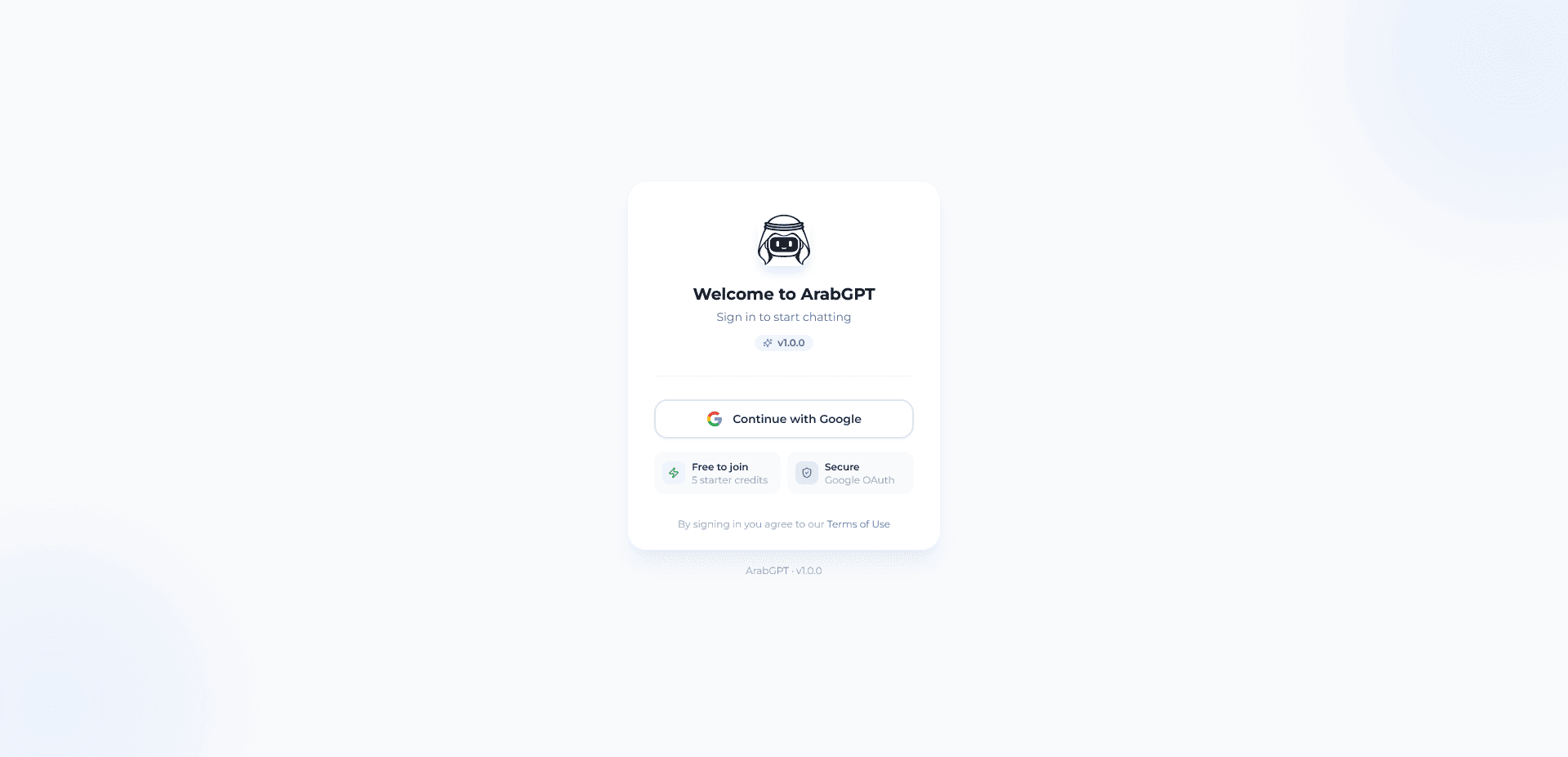 ArabGPT interface